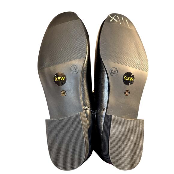 NWOT East 5th 9.5W Black Women's Ankle Boots 9 1/2 9.5 W Wide New Shoes - Picture 7 of 8